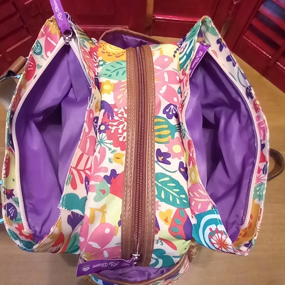 Lily Bloom Multicolor Floral Shoulder Bag - Picture 4 of 6